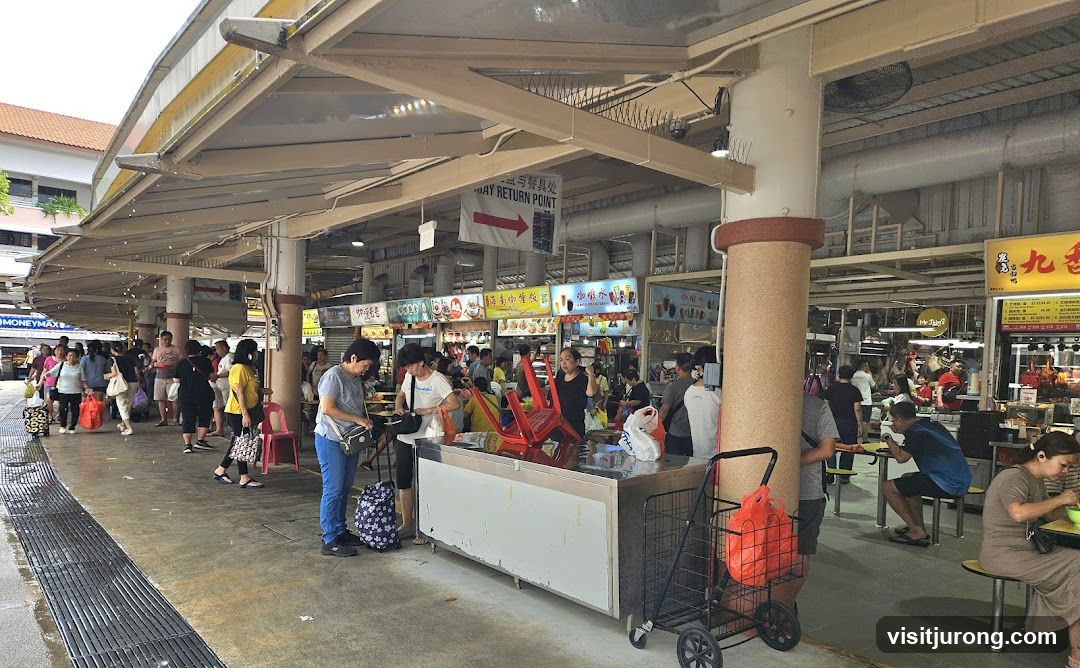 Busy Food Court