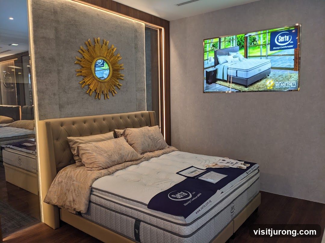 Serta Mattress Display