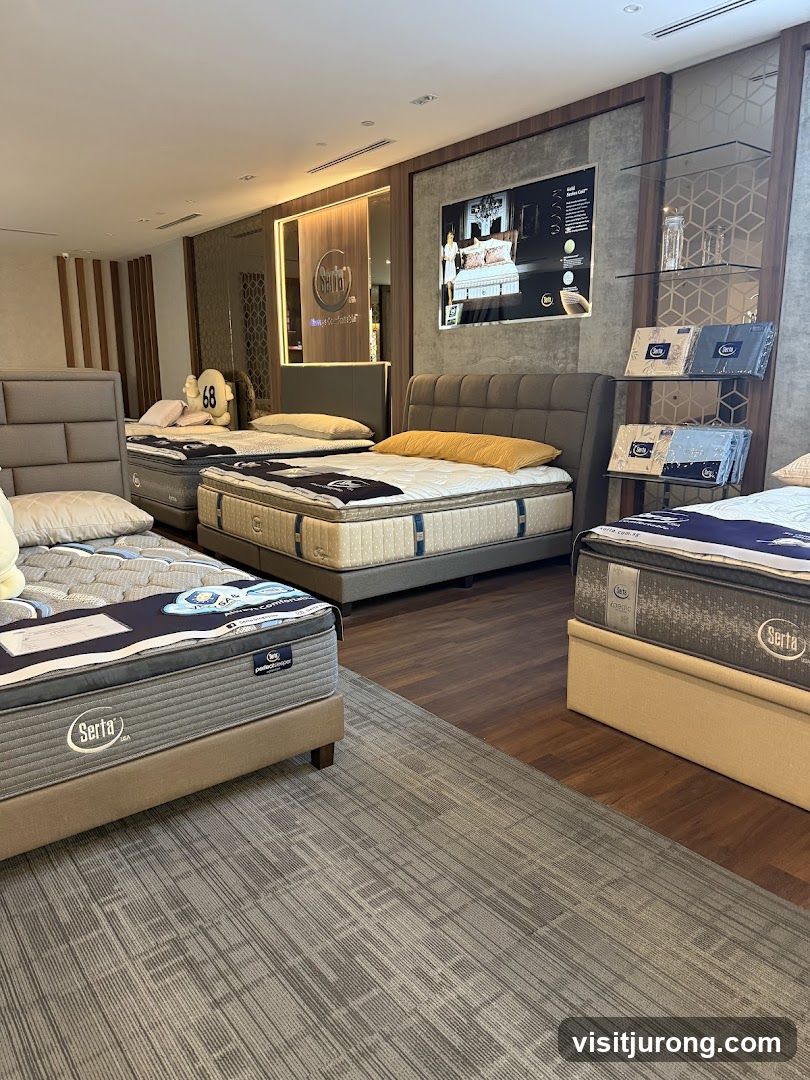 Mattress Store Interior
