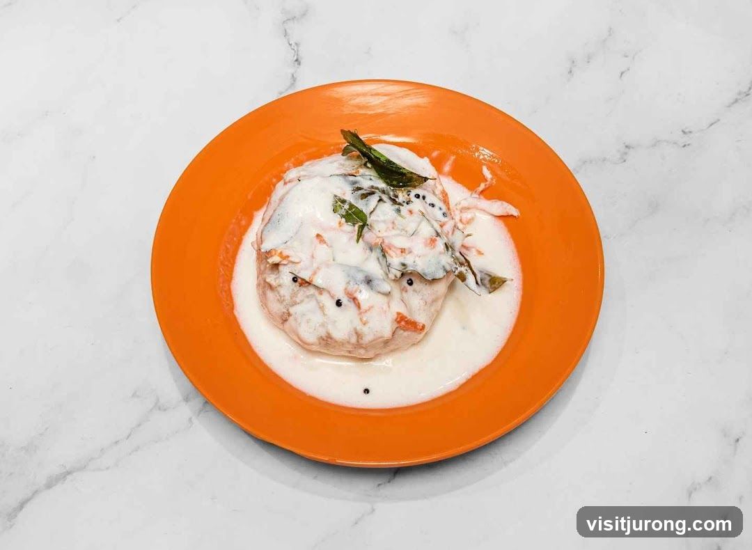 Dish with Creamy Sauce