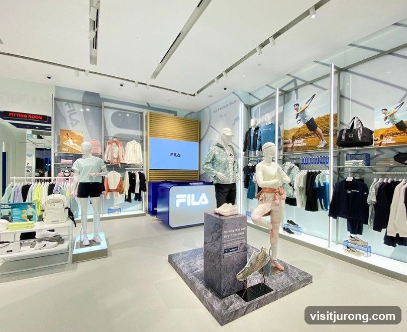 Fila Store Interior