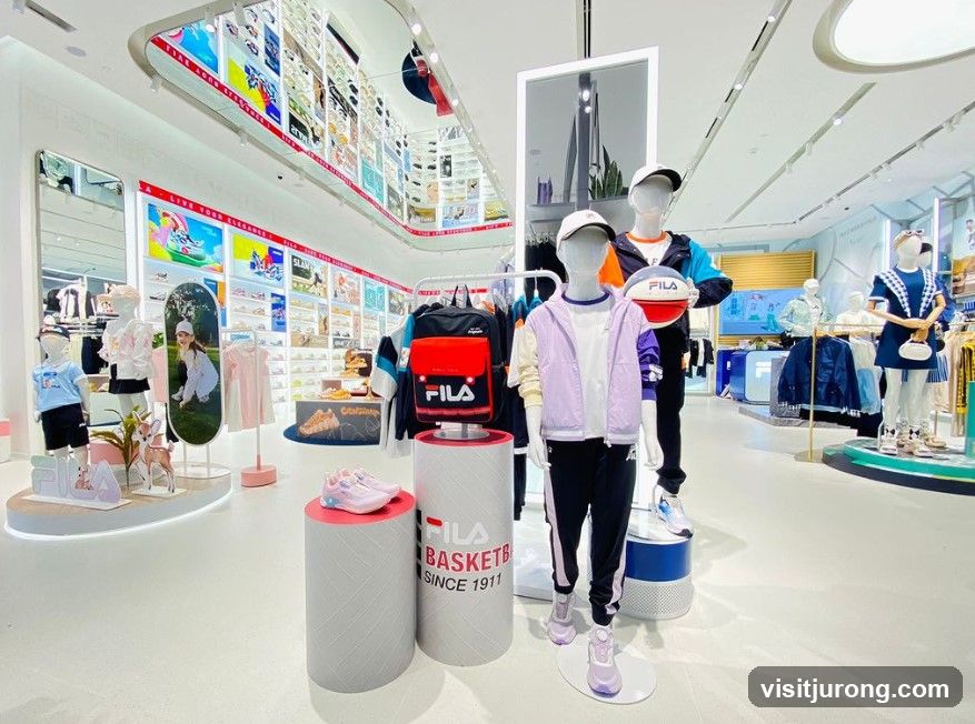 FILA Store Interior