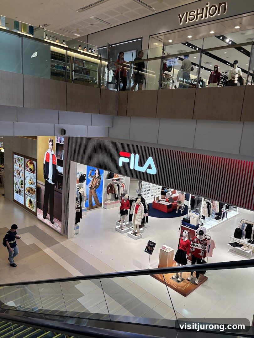 Fila Store Interior