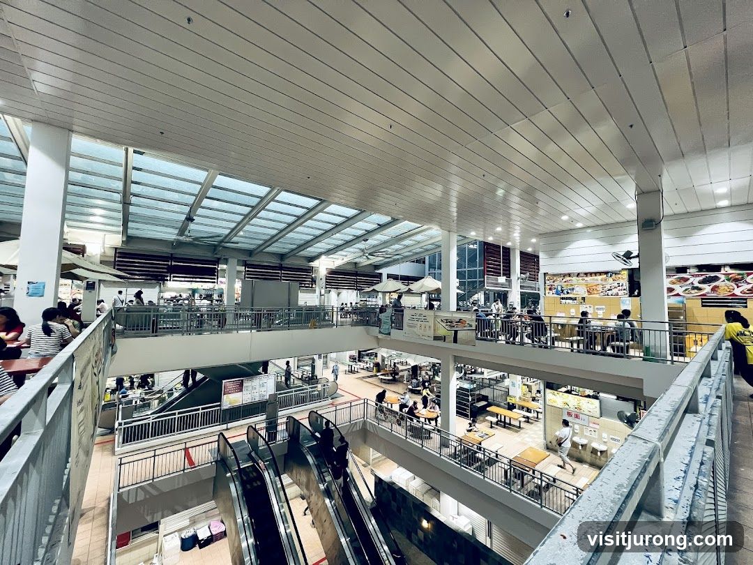 Busy Food Court