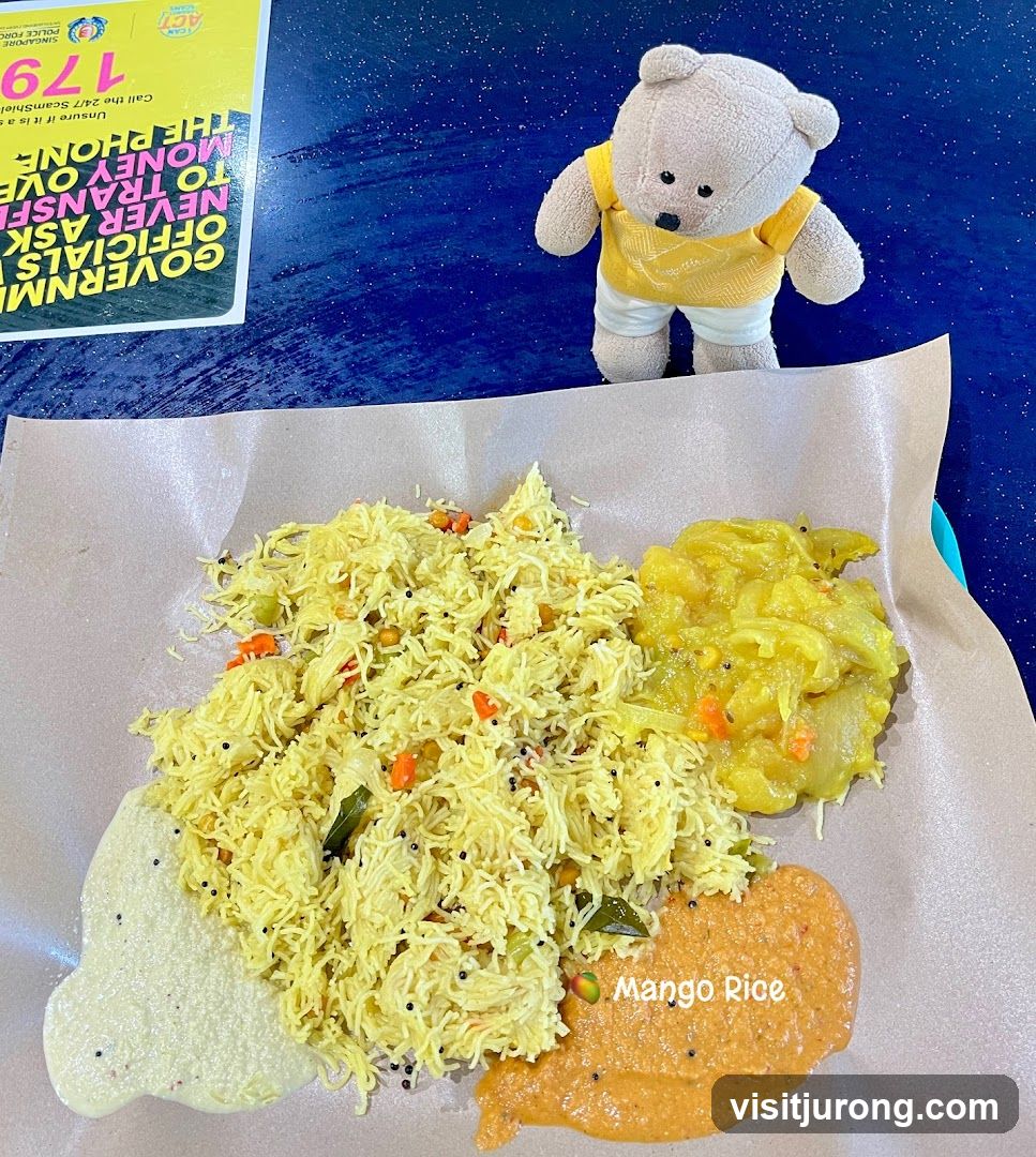 Mango Rice with Sides