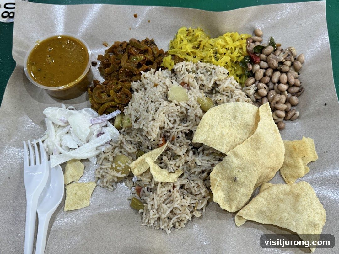 Indian Rice Plate