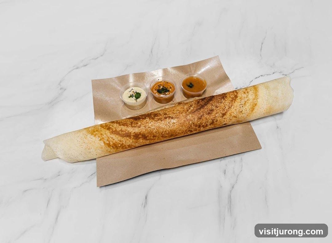 Dosa with Chutneys