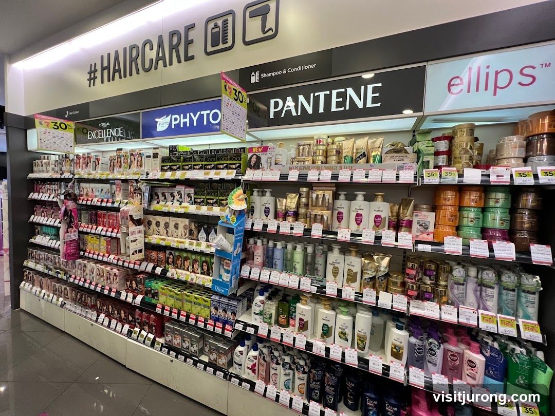Haircare Products Display