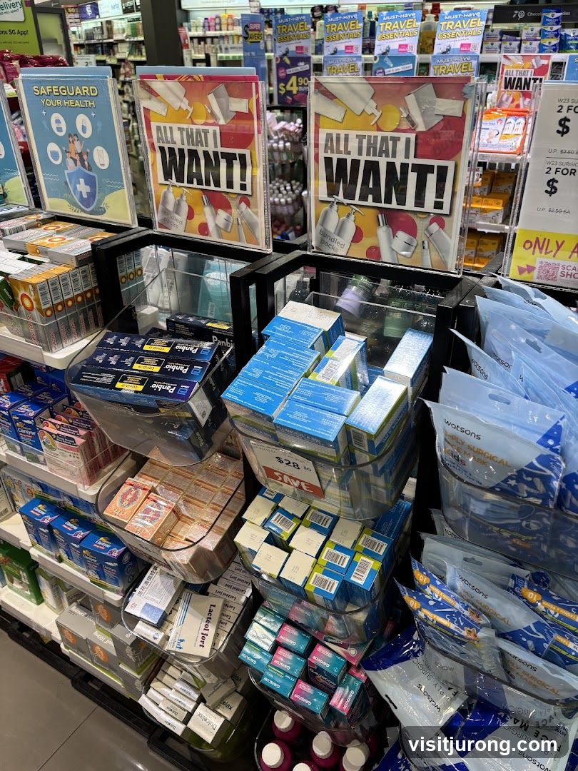 Health and Beauty Products Display