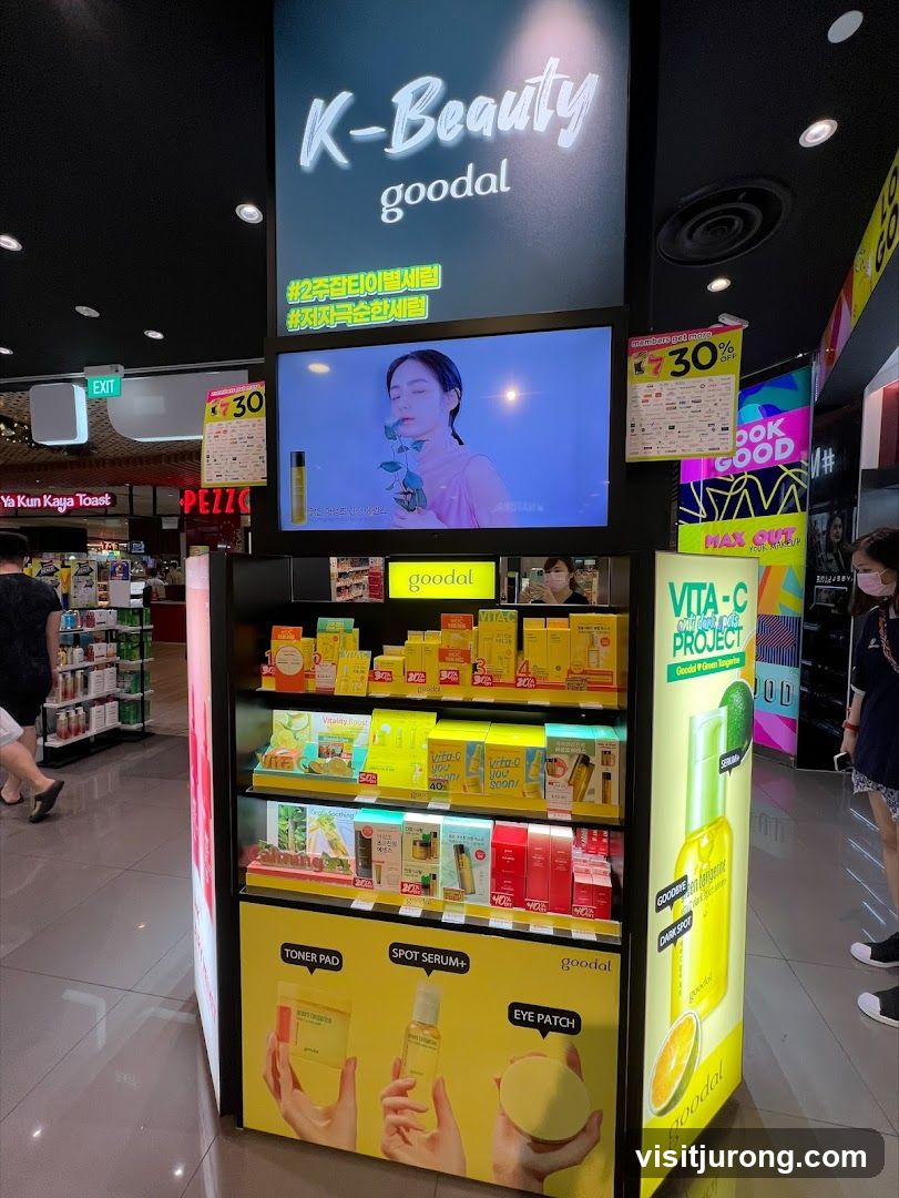Goodal K-Beauty Display