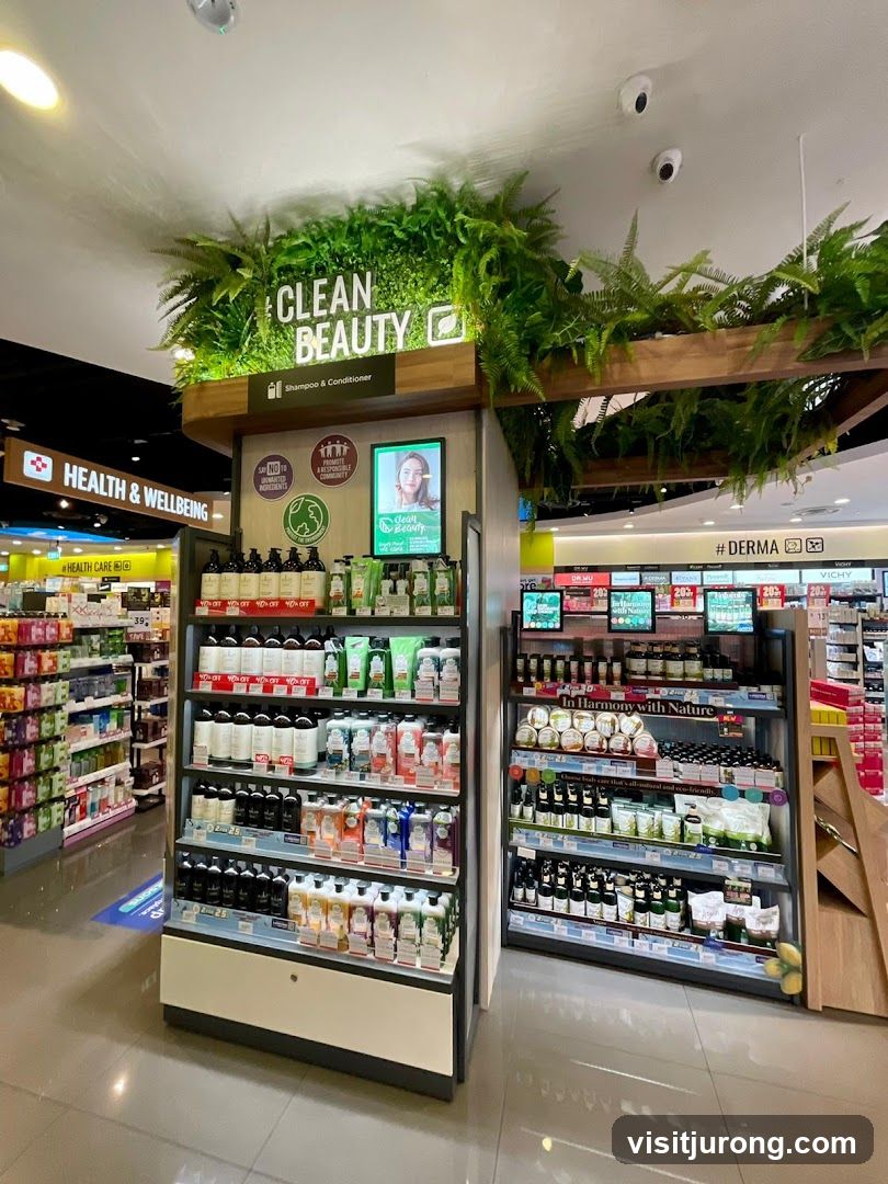 Clean Beauty Display