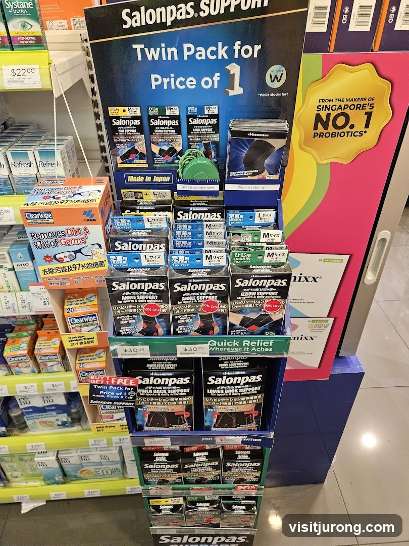 Salonpas Support Display
