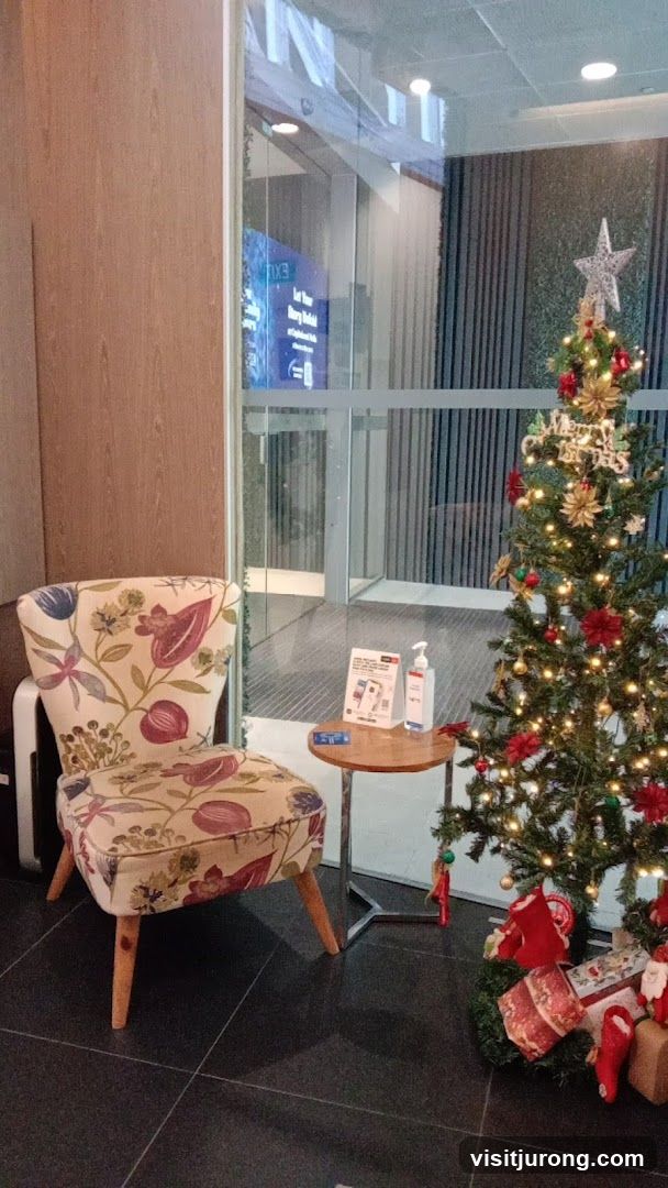Christmas Tree and Chair