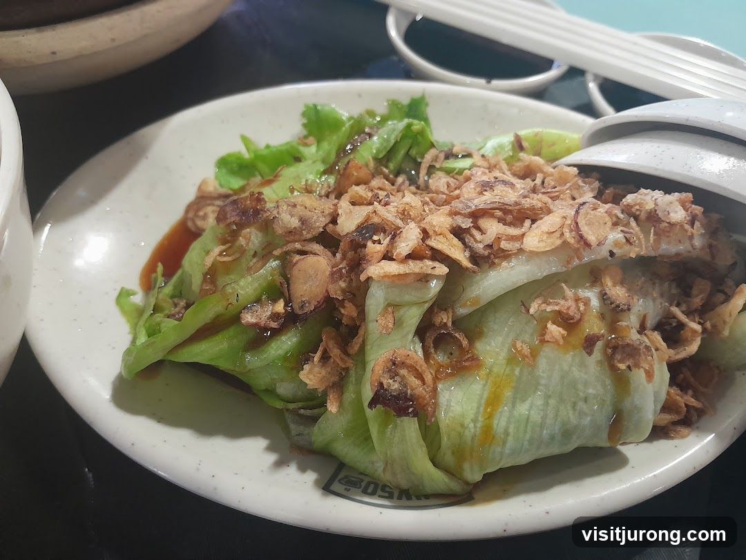 Salad with Fried Onions