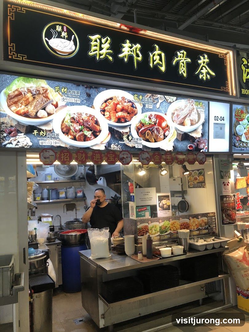 Food Stall with Menu Display