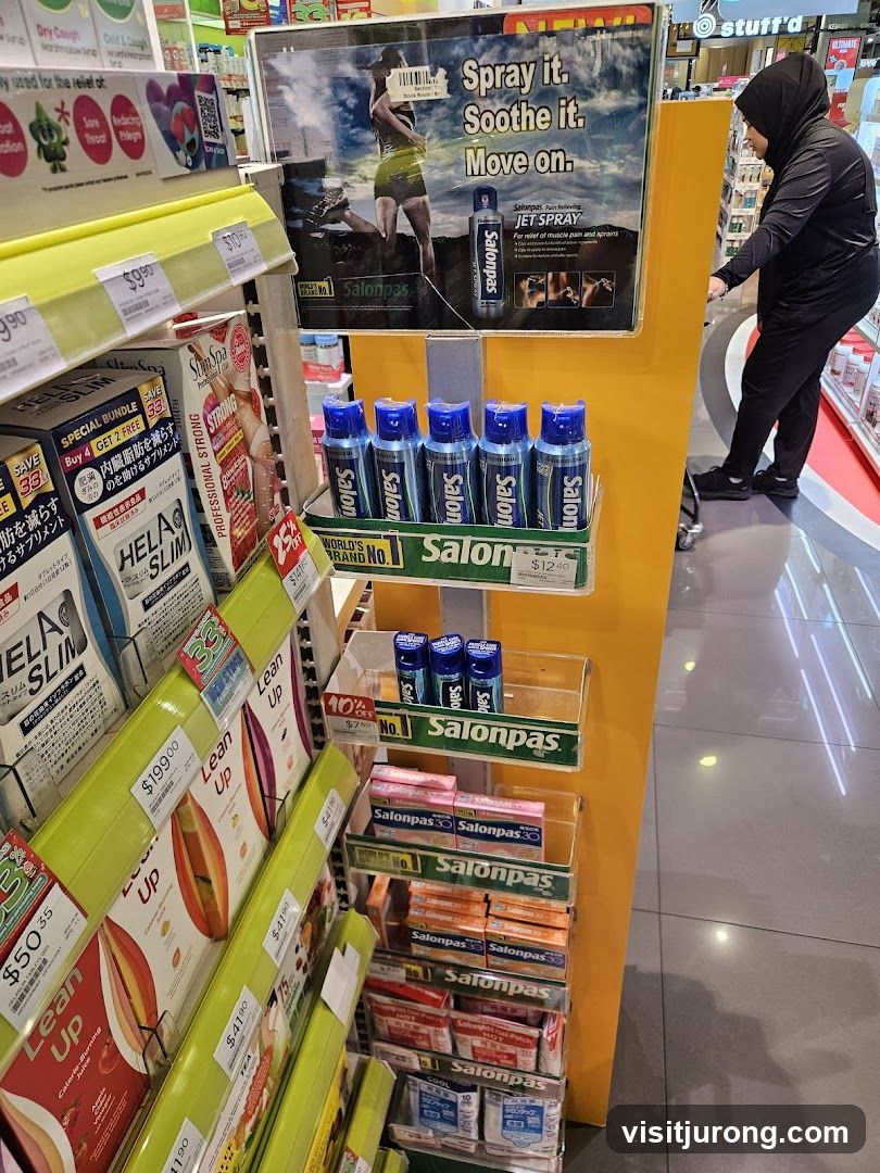 Salonpas Display