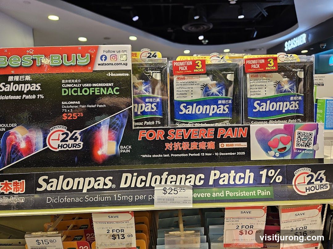 Salonpas Diclofenac Pain Relief Patches