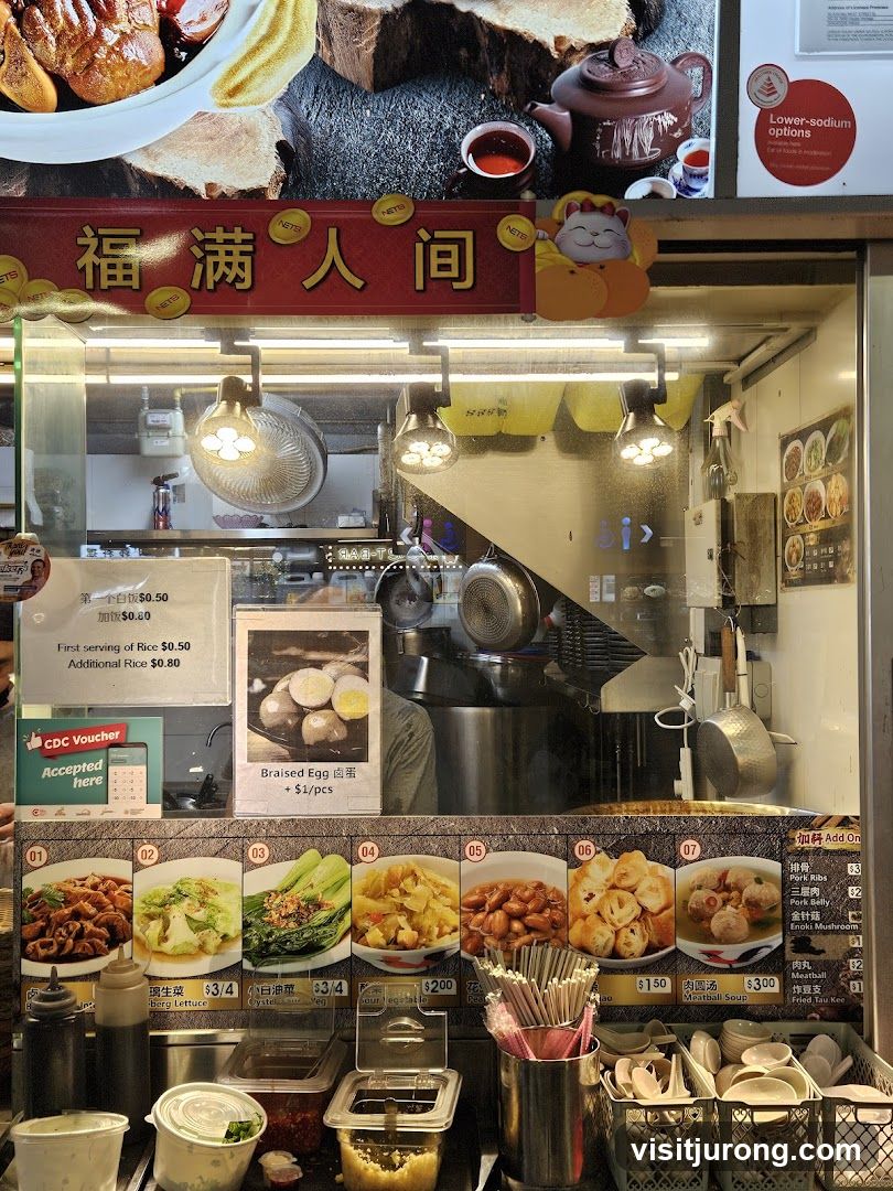Food Stall Display