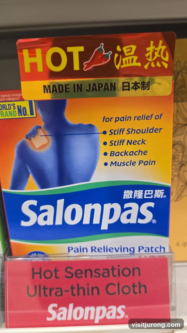 Salonpas Pain Relieving Patch Box