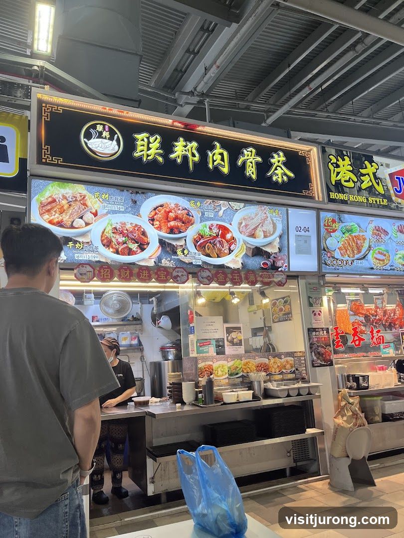 Food Stall with Menu