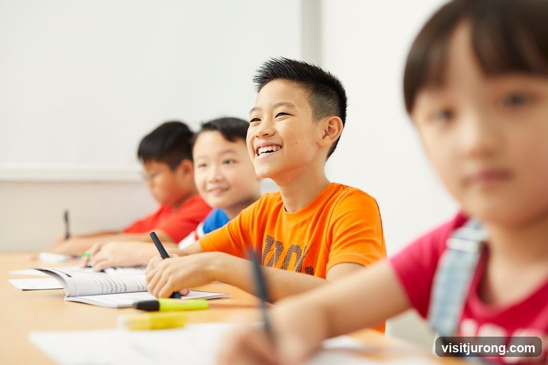 Children in a classroom