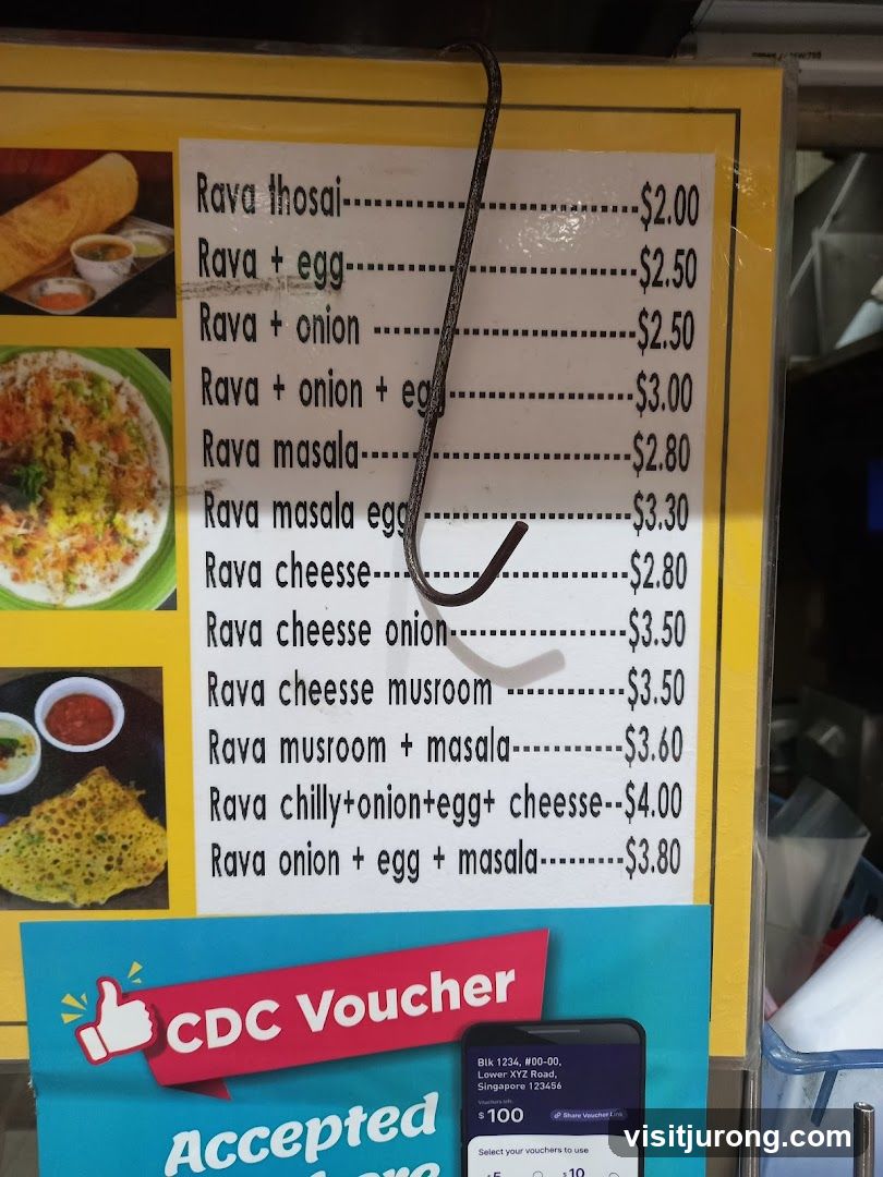 Rava Menu