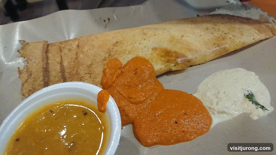 Dosa with Chutneys