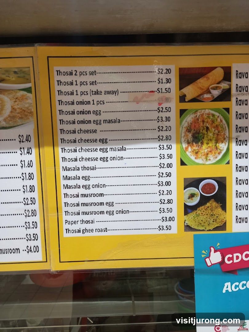 Indian Food Menu