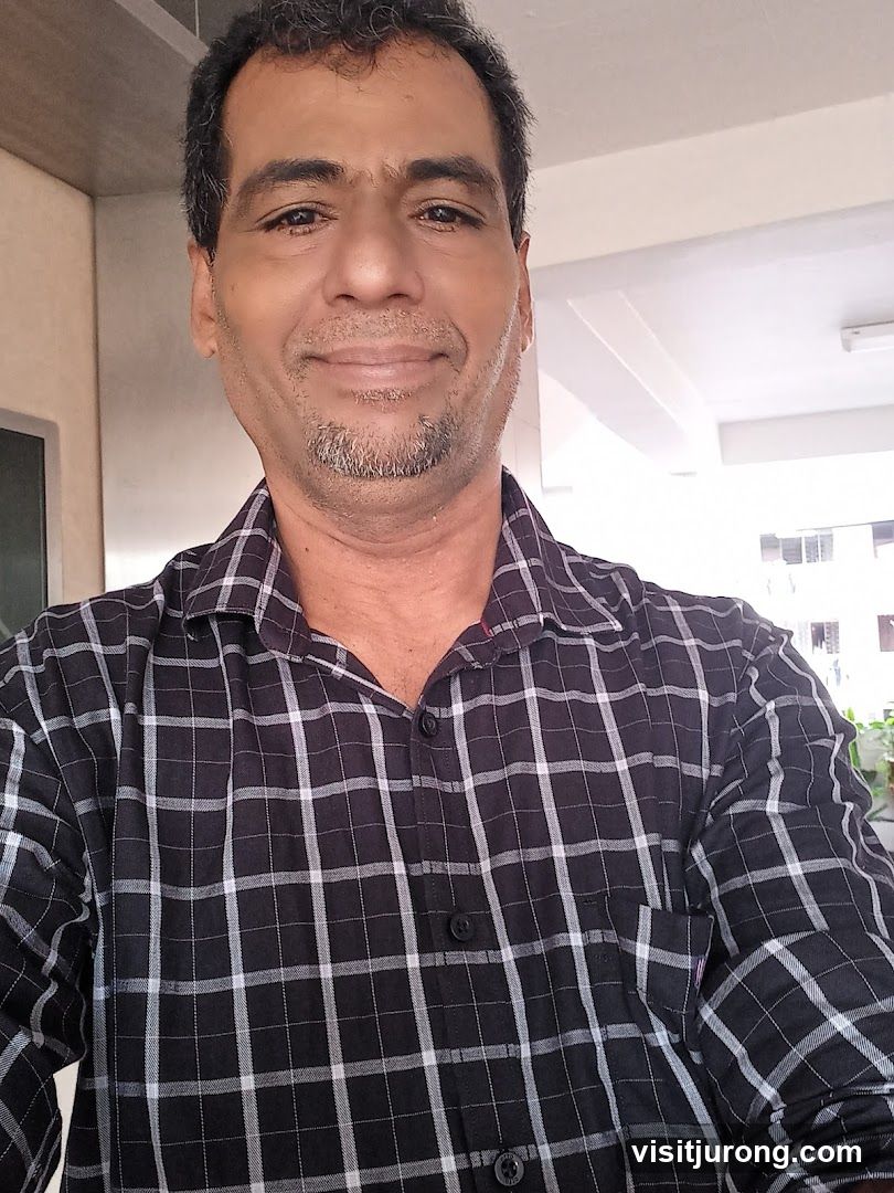 Man in Plaid Shirt
