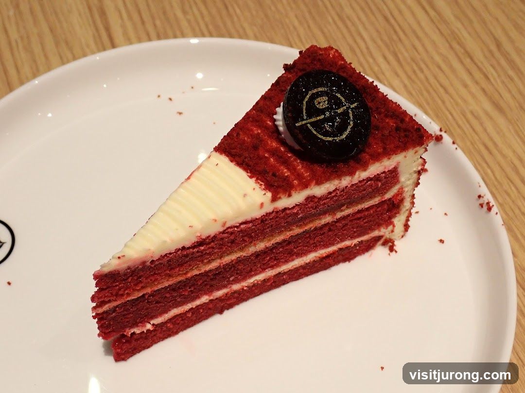 Red Velvet Cake Slice