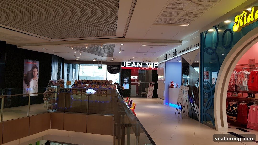 Mall Interior with Shops