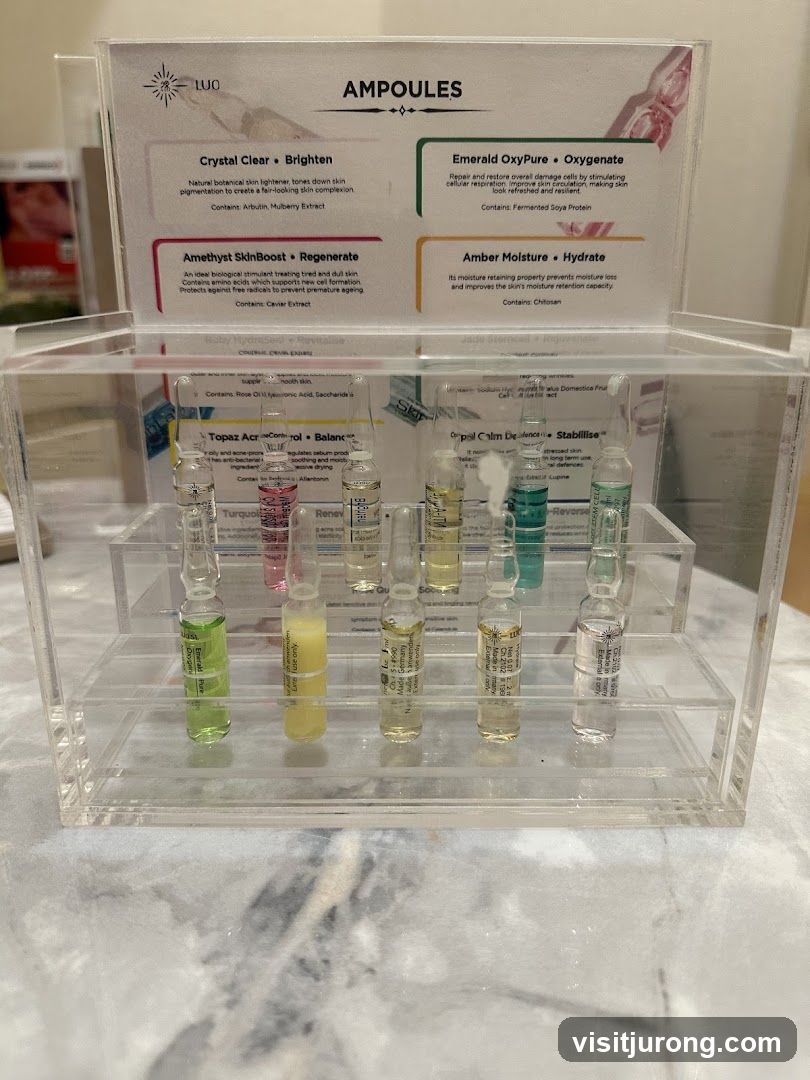 Ampoules Display