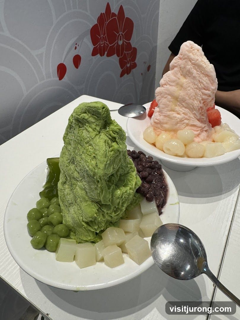 Shaved Ice Desserts
