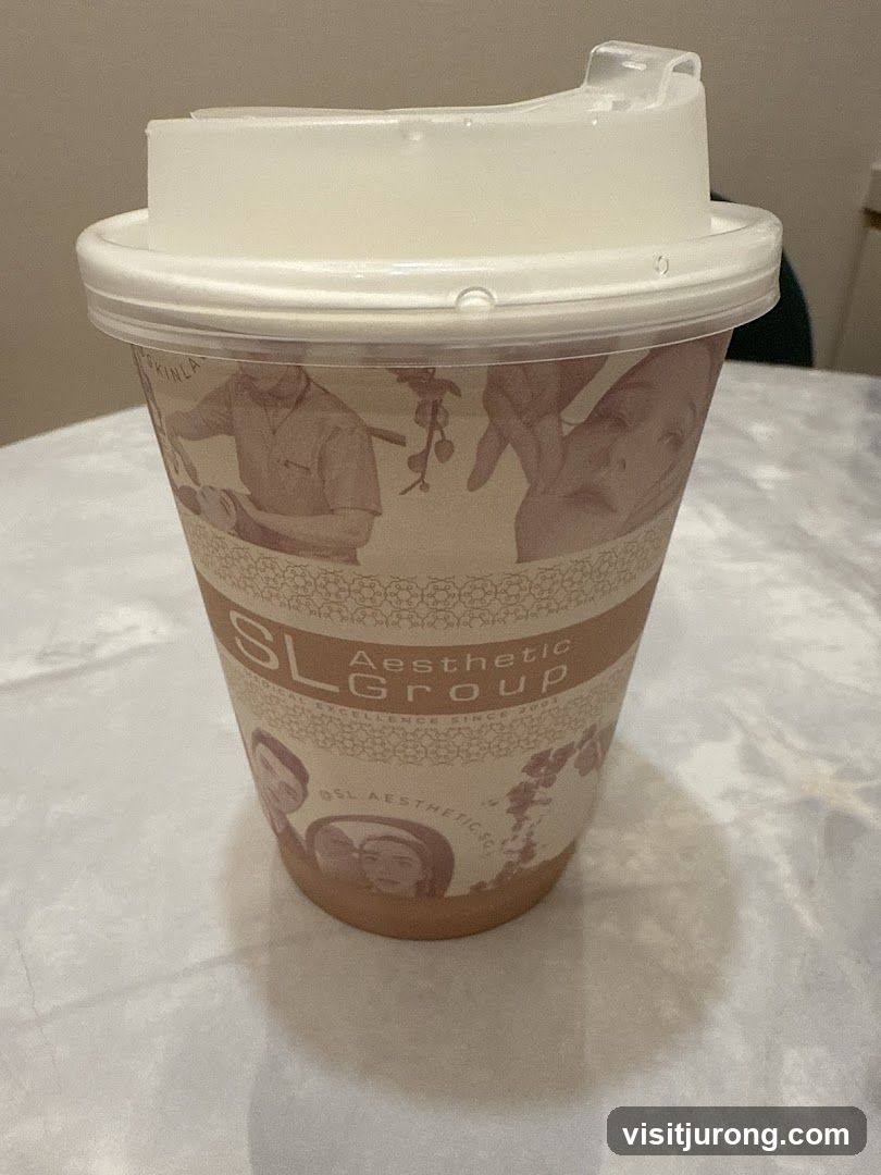 Cup with logo