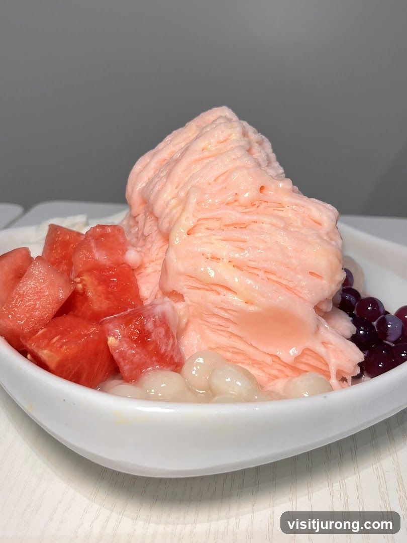 Shaved Ice Dessert