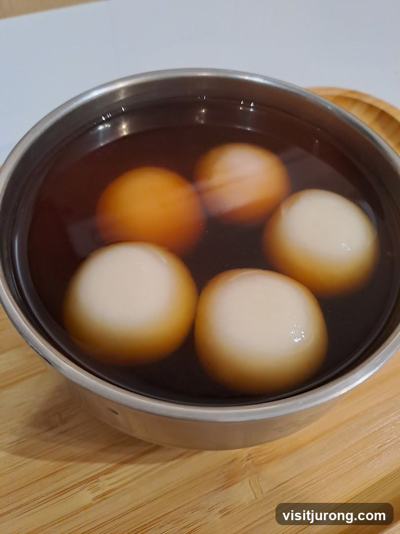 Tea Eggs in a Bowl