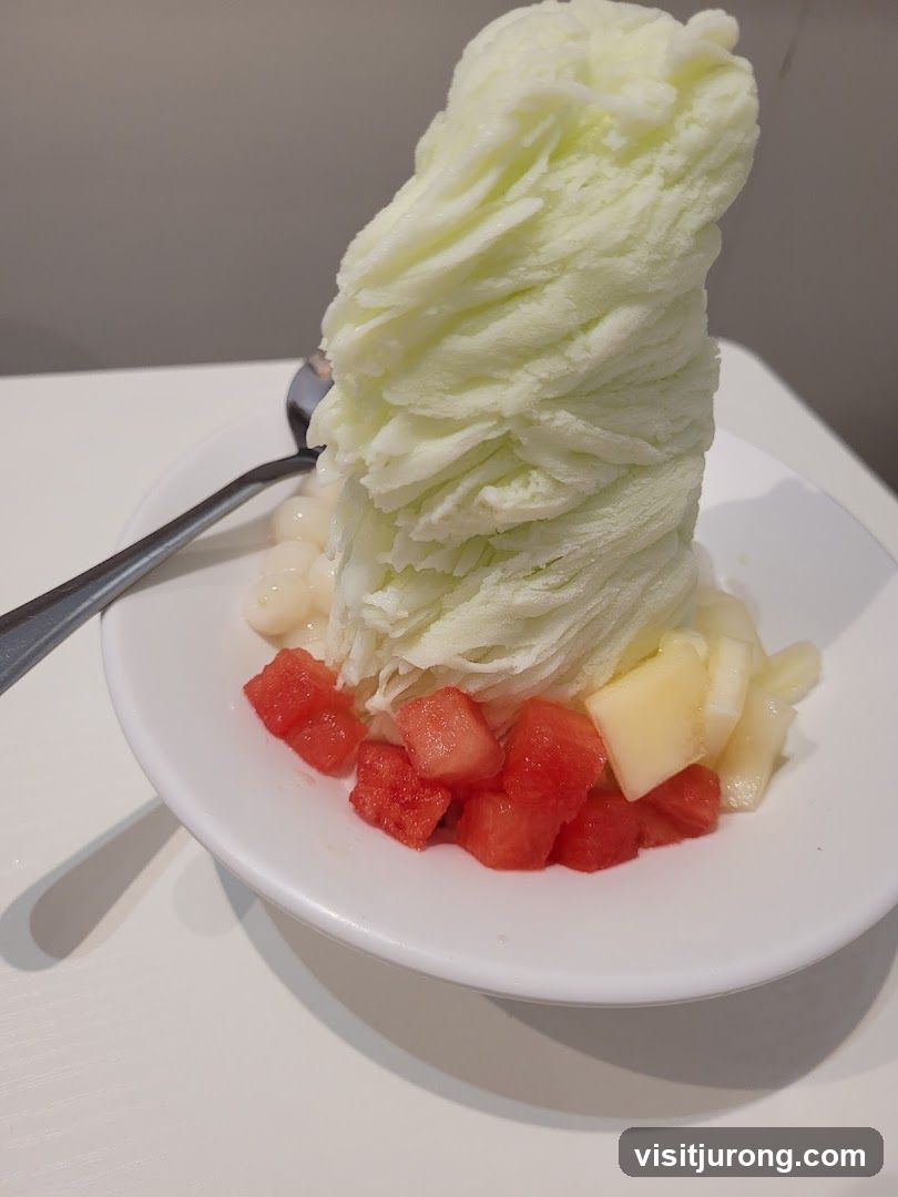 Shaved Ice Dessert