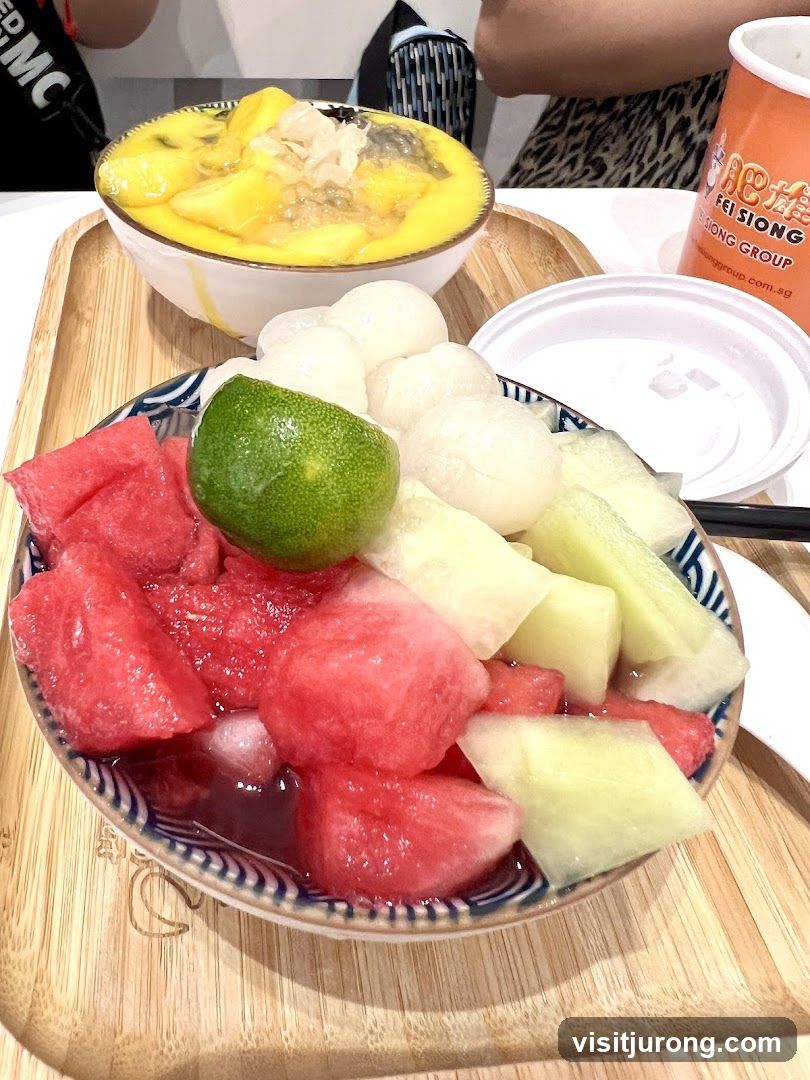 Dessert with Fruits