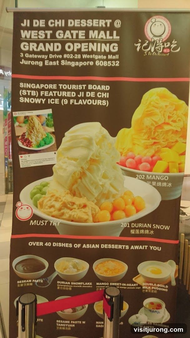 Ji De Chi Dessert Grand Opening Banner
