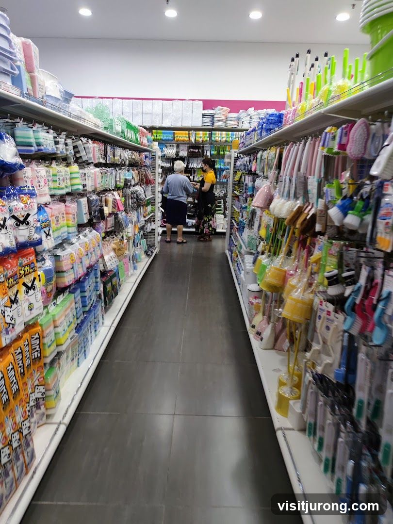 Aisle in a store