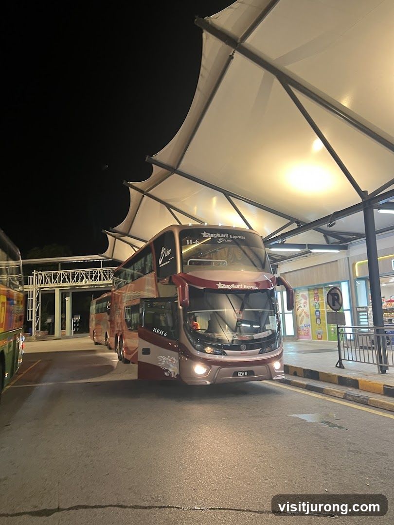 Buses at a Station