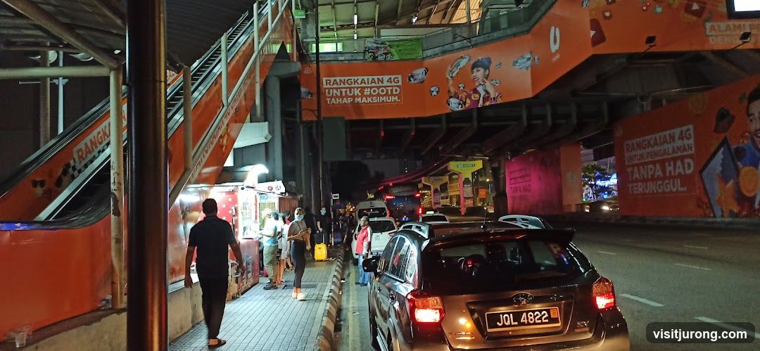 Street Scene with Advertisements
