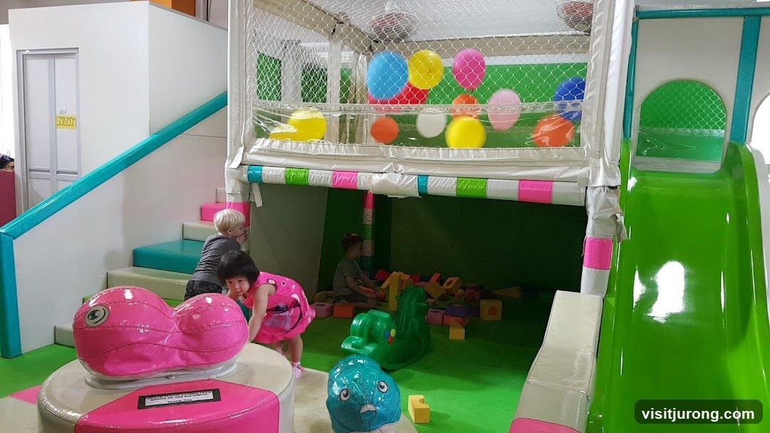 Indoor Playground with Children