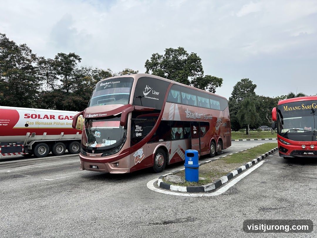 Buses and Gas Tanker