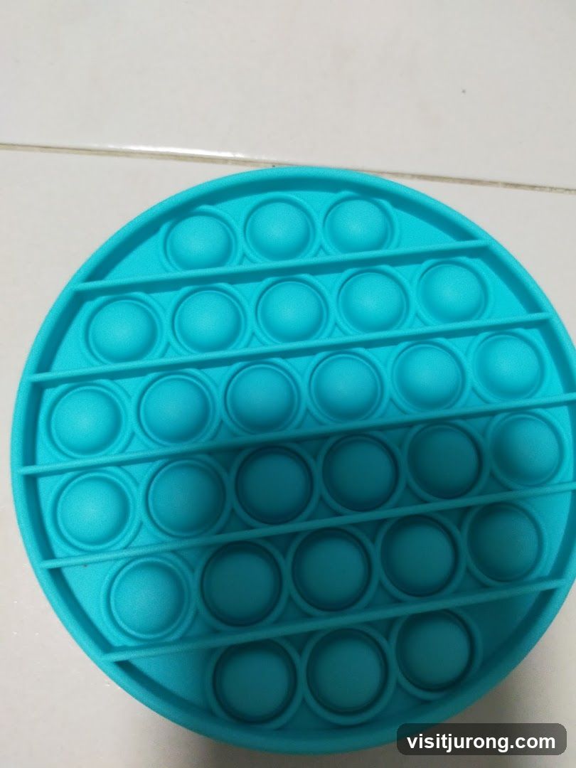 Teal Pop-It Toy