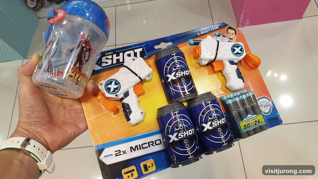 X-Shot toy guns and accessories
