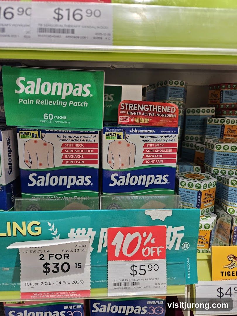Salonpas Pain Relieving Patches