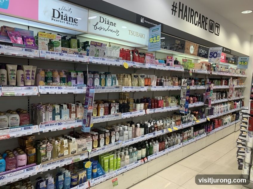 Haircare Products Aisle