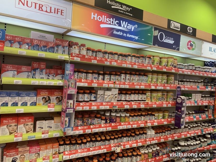 Health Supplements Aisle