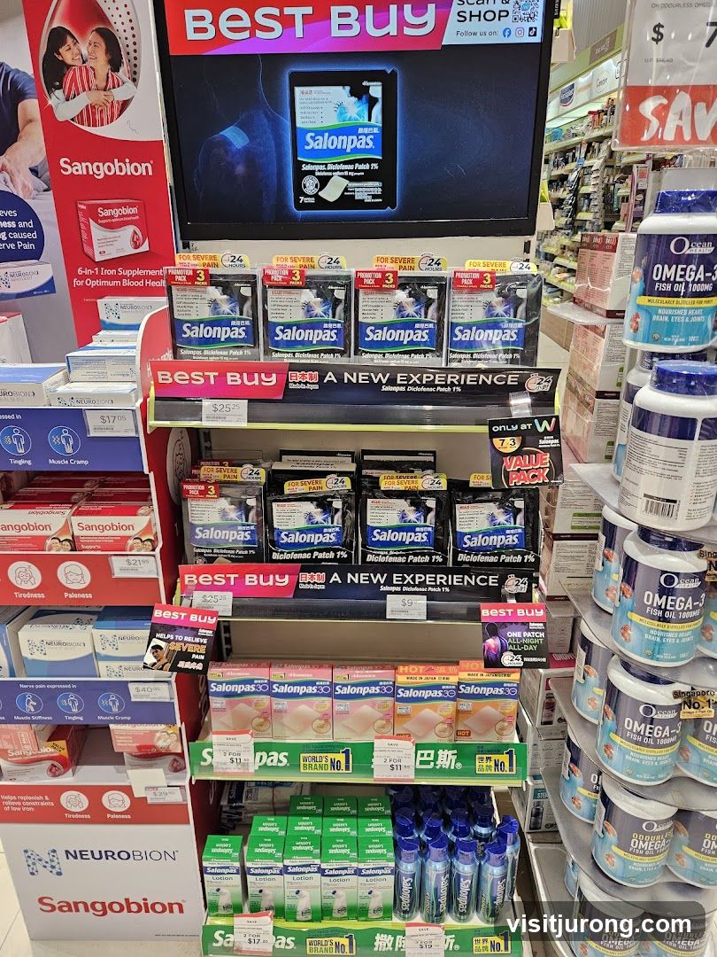Health and Wellness Products Display